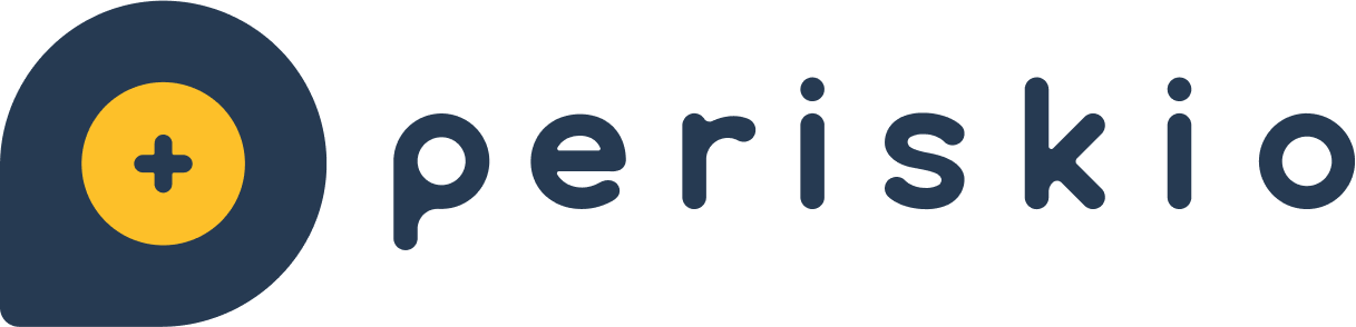 Résultat final du logo Periskio